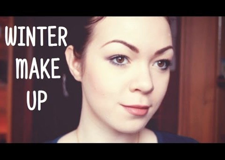 Winter make up tutorial  Зимний макияж на каждый день