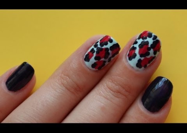 Leopard print manicure/Леопардовый маникюр