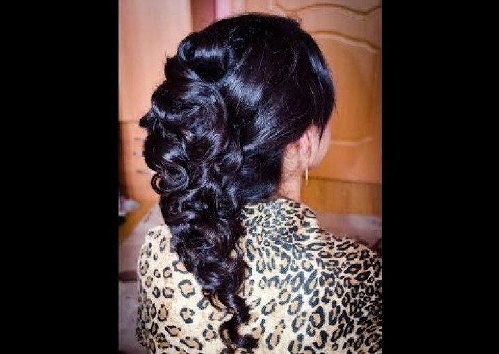 Греческая Свадебная прическа Wedding hairstyle braid tutorial