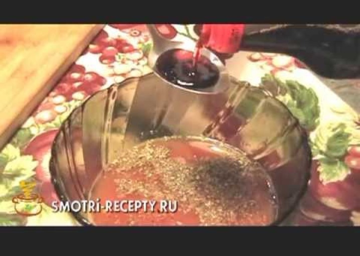http://smotri-recepty.ru Рецепт свиных ребрышек в апельсиновo-томатном соусе