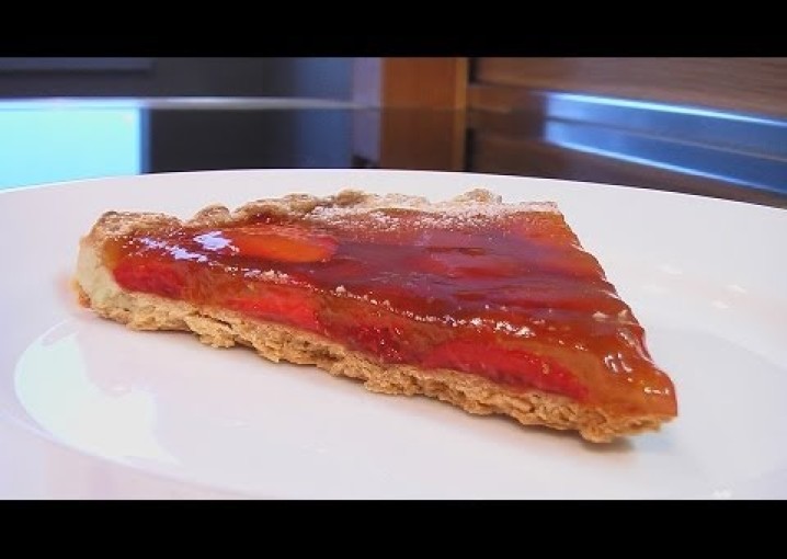 Пирог песочный с ягодами видео рецепт