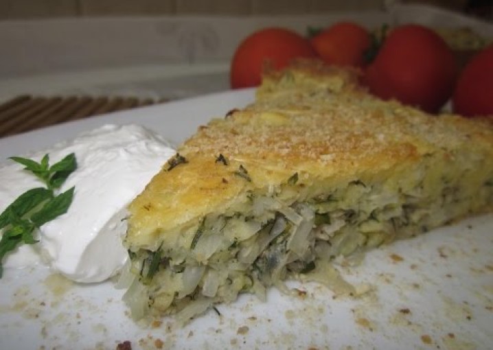 Рецепт-  Ленивый капустный пирог