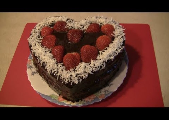 Рецепт торта "Влюбленное сердце"
