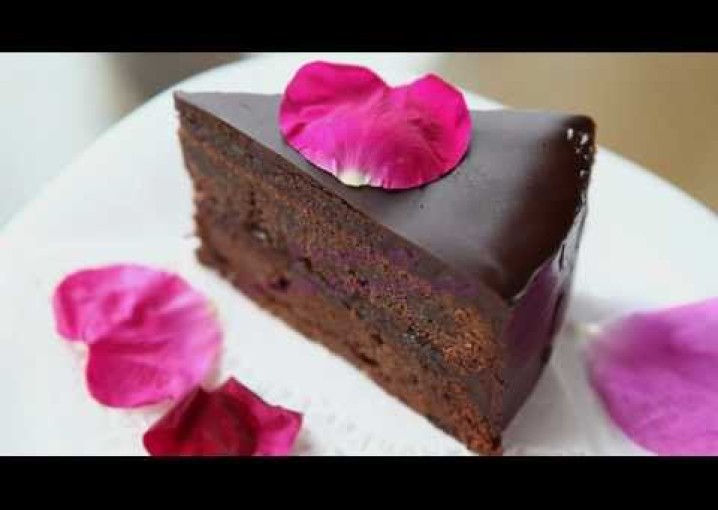 Шоколадный торт Захер рецепт  ( Sacher torte )