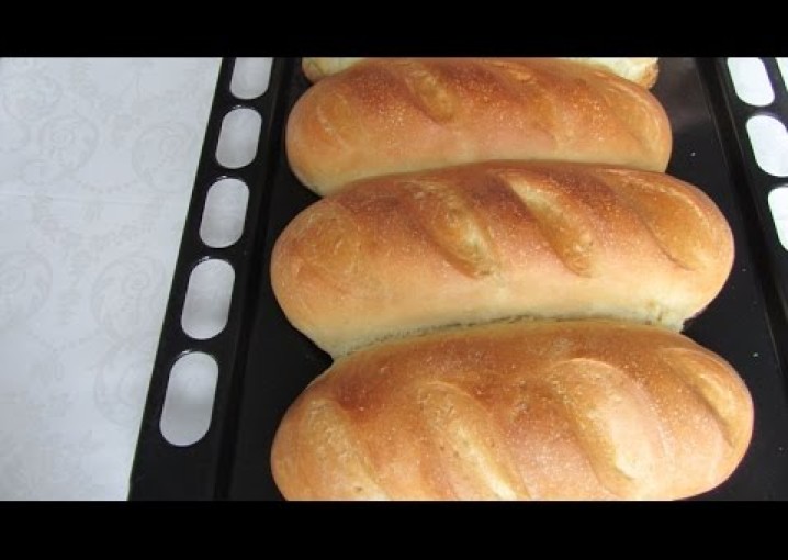 Хлеб рецепт! Белый ХЛЕБ в духовке! Домашний хлеб ДРОЖЖЕВОЕ ТЕСТО Выпечка хлеба Рецепты кулинария