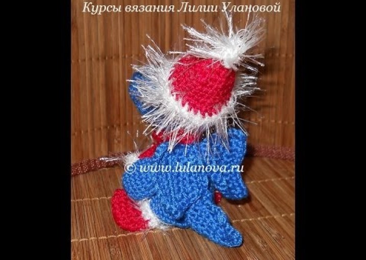 Дракоша - 4 часть - Knitting dragon crochet - вязание крючком
