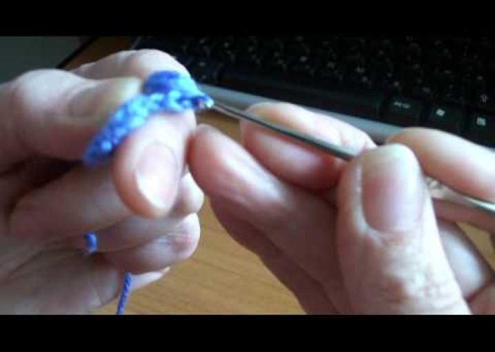 Пышные столбики с накидом Вязание крючком Урок 8 Lush bars with trebles Crochet