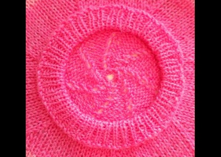 Закончить вязание спицами резинкой круговой 1/1 - knitting gum