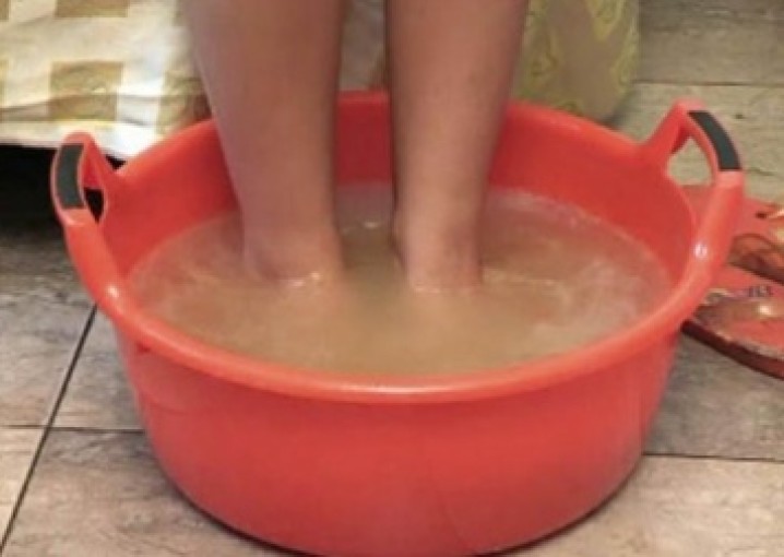 Горчичная ванна для ног. Отличная процедура
