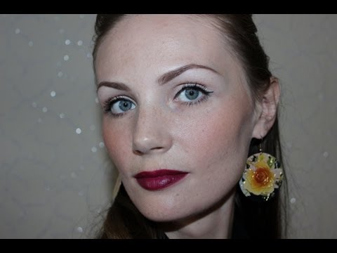 С чем носить яркую помаду. Макияж с красной помадой. Вариант 1 С чем носить яркую помаду. Макияж с красной помадой. Вариант 1