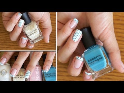МАНИКЮР - Френч в горошек с Deborah Lippmann, Essie и ORLY МАНИКЮР - Френч в горошек с Deborah Lippmann, Essie и ORLY