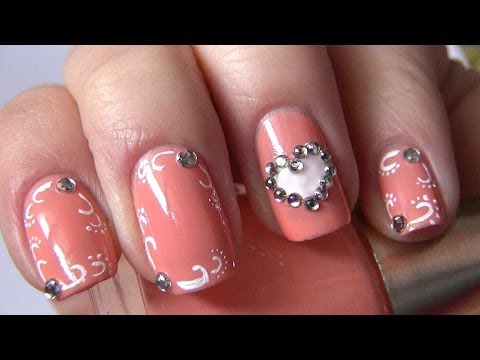 Маникюр на День Святого Валентина / manicure on Valentine's Day
