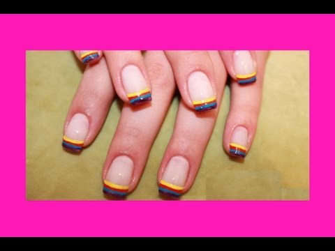 Маникюр Радужный Френч / Rainbow Manicure Маникюр Радужный Френч / Rainbow Manicure