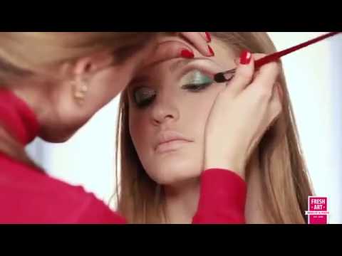 Свадебный макияж в гелиевой технике Урок №12