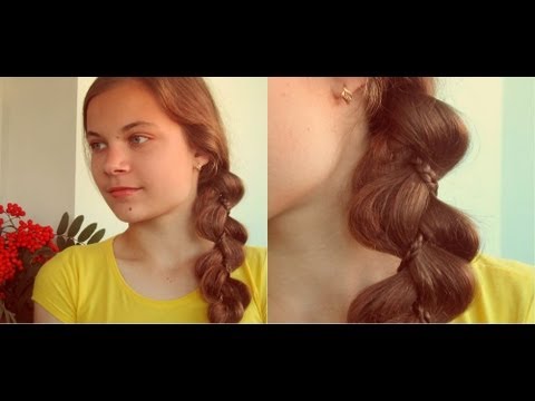 Необычная коса.Быстрая прическа / Unusual braid. Quick hairstyle Необычная коса.Быстрая прическа / Unusual braid. Quick hairstyle