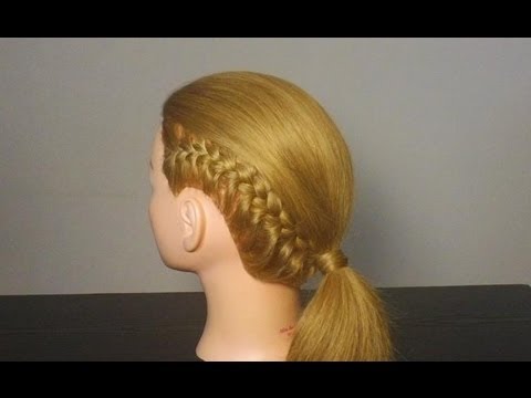 Повседневная прическа с косами. Braided hairstyles for everyday Повседневная прическа с косами. Braided hairstyles for everyday