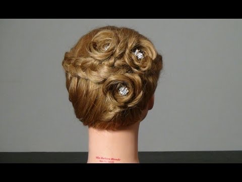 Вечерняя прическа с ажурными косами. Cute prom braided hairstyles Вечерняя прическа с ажурными косами. Cute prom braided hairstyles