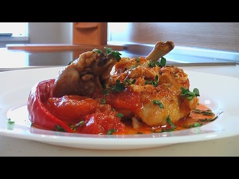 Чахохбили из кур видео рецепт (Chakhokhbili with chicken) english subtitles Чахохбили из кур видео рецепт (Chakhokhbili with chicken) english subtitles