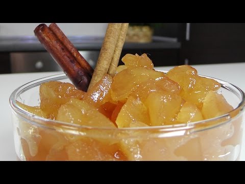 Десертное яблочное варенье видео рецепт