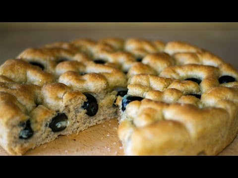 Фокачча - рецепт итальянского хлеба с начинкой
