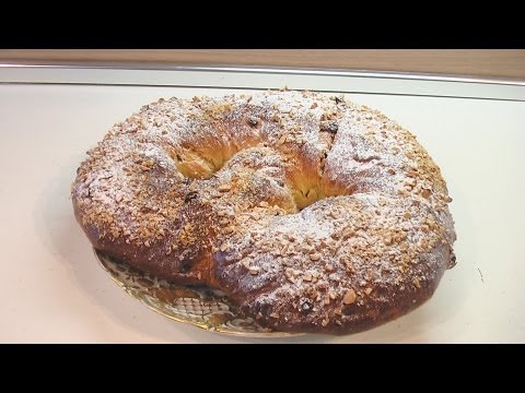 Крендель с миндалем видео рецепт Крендель с миндалем видео рецепт