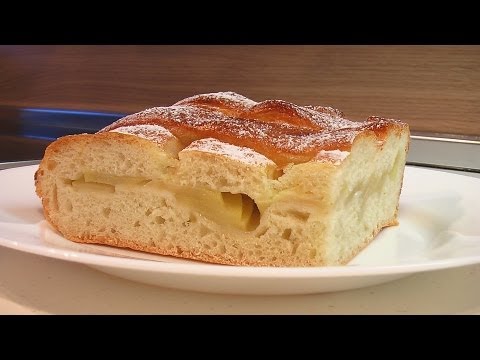 Пирог с яблоками видео рецепт