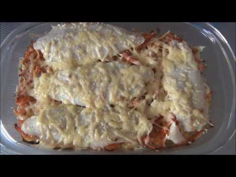 Простой и быстрый рецепт рыбы с овощами в духовке Простой и быстрый рецепт рыбы с овощами в духовке