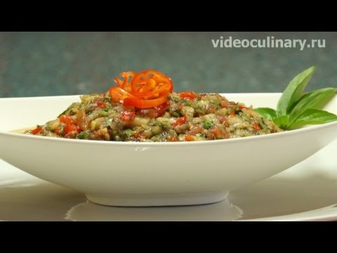Рецепт - Салат из баклажанов Балади от http://videoculinary.ru Бабушка Эмма Рецепт - Салат из баклажанов Балади от http://videoculinary.ru Бабушка Эмма