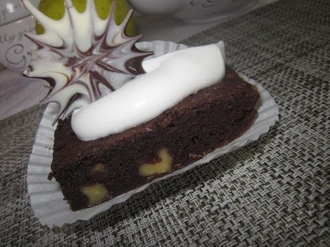 Рецепт -  Шоколадное пирожное Брауни