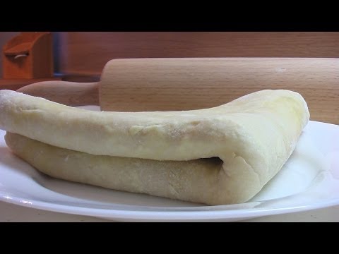 Слоеное тесто быстрого приготовления видео рецепт Слоеное тесто быстрого приготовления видео рецепт