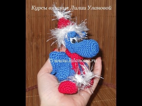 Дракоша - 1 часть - Knitting dragon crochet - вязание крючком
