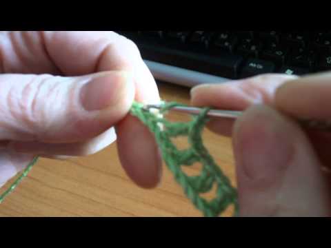 Филейная сетка Вязание крючком Урок 7 Sirloin grid Crochet