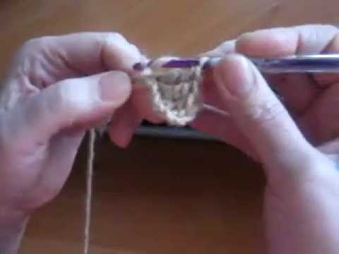 Столбик с двумя накидами, соединительная петля Вязание крючком Урок 5