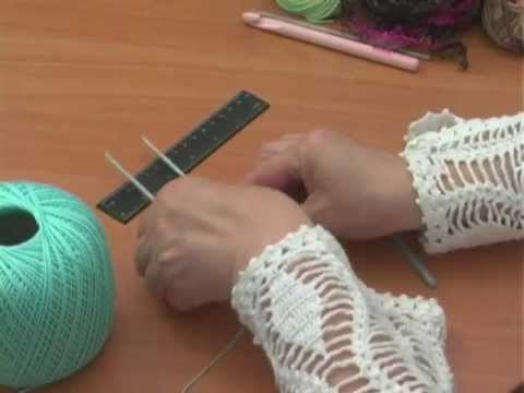 Вязание на вилке урок 1 - Hairpin Crochet lesson 1 Вязание на вилке урок 1 - Hairpin Crochet lesson 1