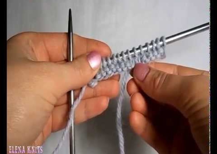 ПЕТЛИ ЛИЦЕВЫЕ (урок 3) Вязание крючком, Вязание спицами.