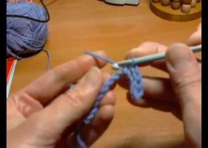 slip stitch crochet резинка 1х1