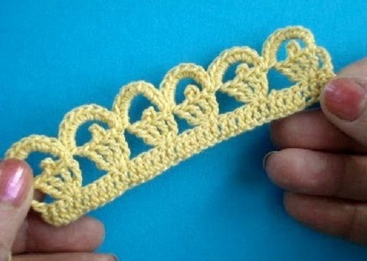 Вязание крючком Урок 275 Кайма Crochet lace