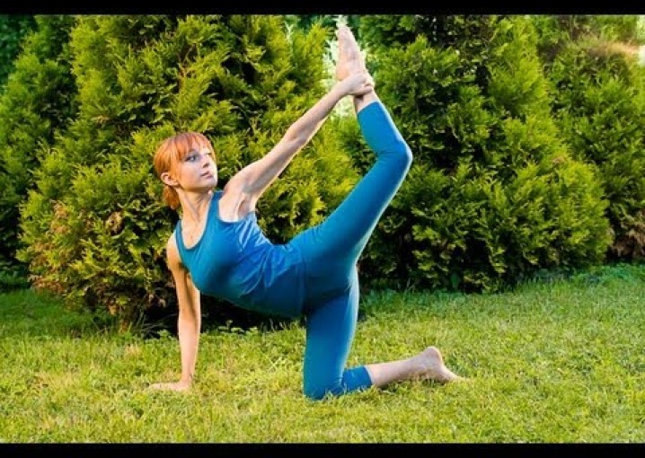 Упражнения для мышц спины | Йога для начинающих с Катериной Буйда