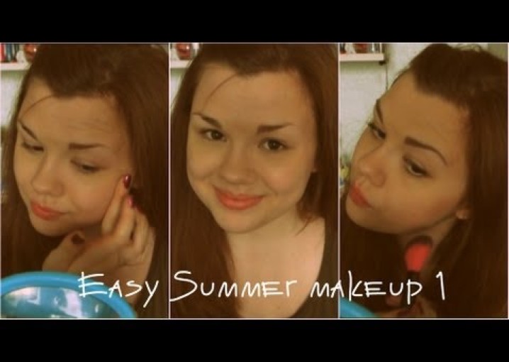 Summer makeup | Легкий летний макияж