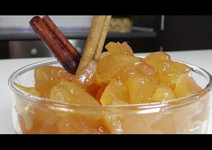 Десертное яблочное варенье видео рецепт