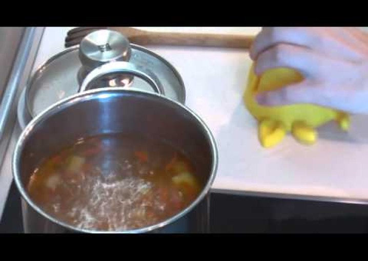 Суп картофельный с вермишелью видео рецепт