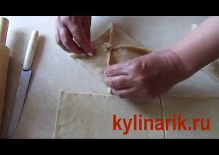 Хачапури с сыром из слоеного теста рецепт на kylinarik.ru
