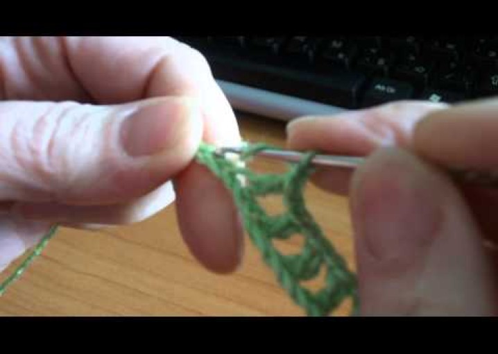 Филейная сетка Вязание крючком Урок 7 Sirloin grid Crochet