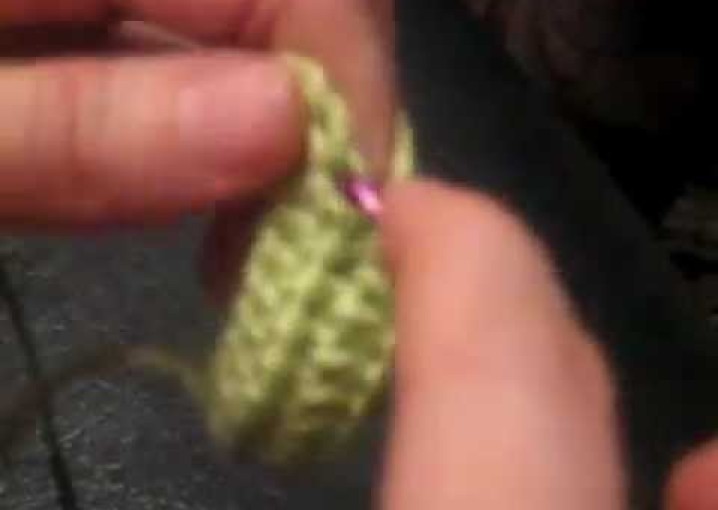 Полустолбик с накидом Вязание крючком Урок 3 Polustolbik with trebles Crochet
