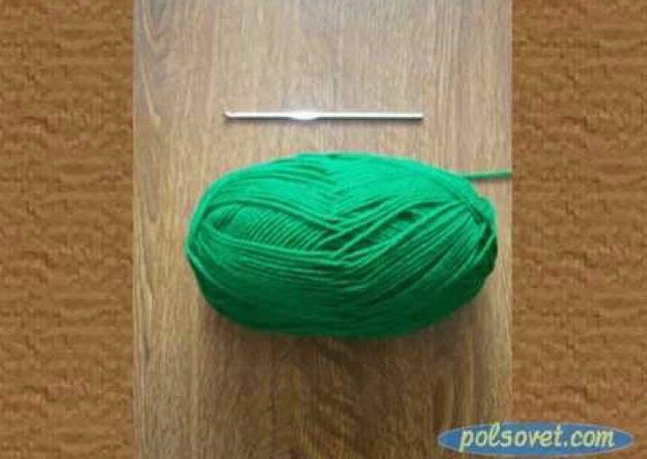 Вязание крючком для начинающих, плетем косичку