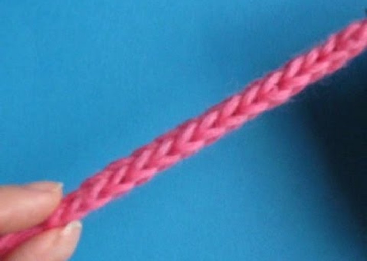 Вязание крючком - Урок 37 Шнурок Crochet cord