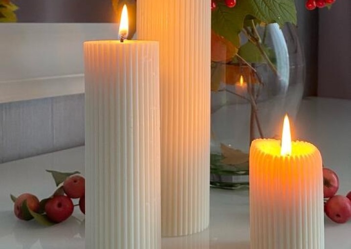 Декоративные свечи: Искусство создания атмосферы