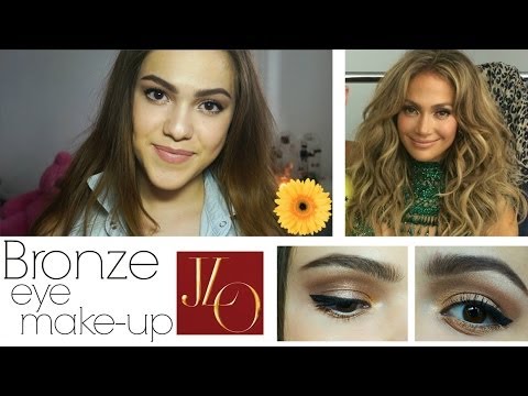 Бронзовый ЛЕТНИЙ макияж Дженнифер Лопез/ JLO makeup tutorial