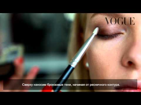 Золотистые тени — главная тенденция осеннего макияжа — в видеоуроке визажиста L’Oreal Paris