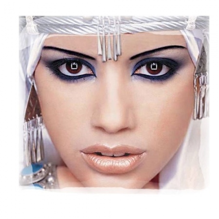 Арабский макияж для карих глаз. Восточная красота